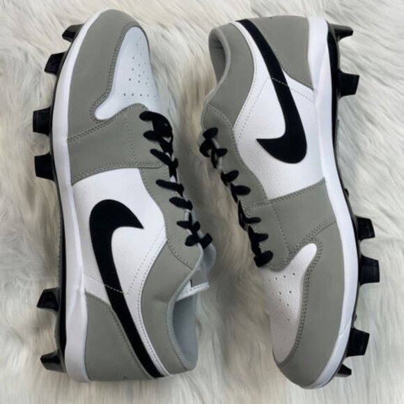 Nike Air Jordan 1 Retro MCS Low Mens Football Shoes White CJ8524-012 VNDS Sz 14
